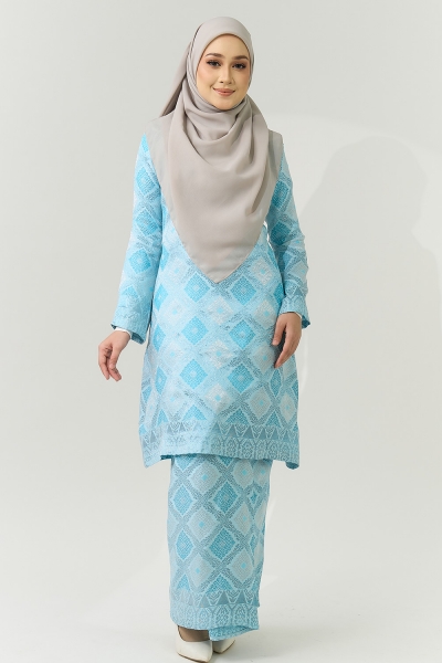 CLASSIC & CLASSY "WARISAN" SERIES - SKY BLUE (SAMPLE SALE)